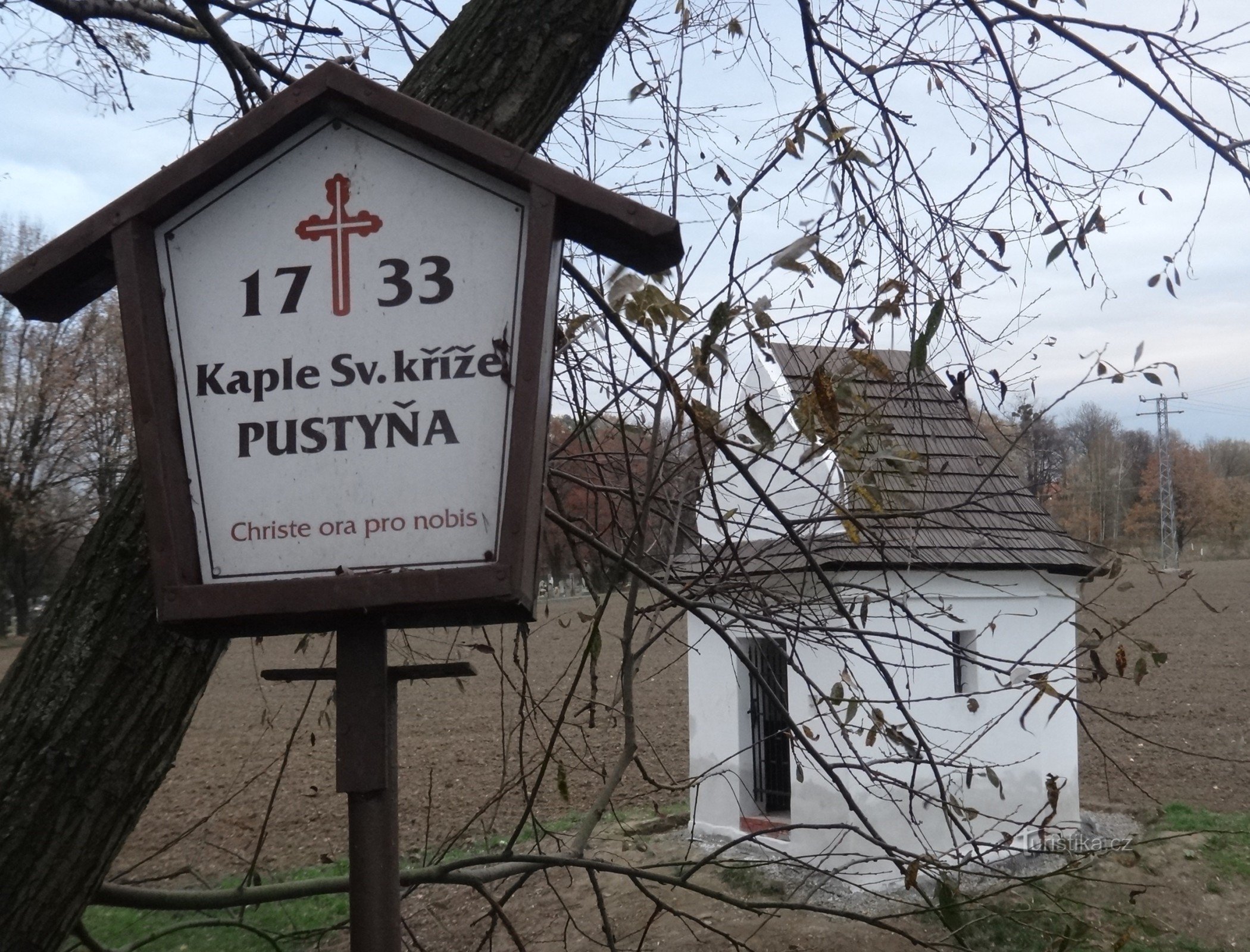 Bohumín kulturní památka kaple sv. Kříže zv. Pustyňa