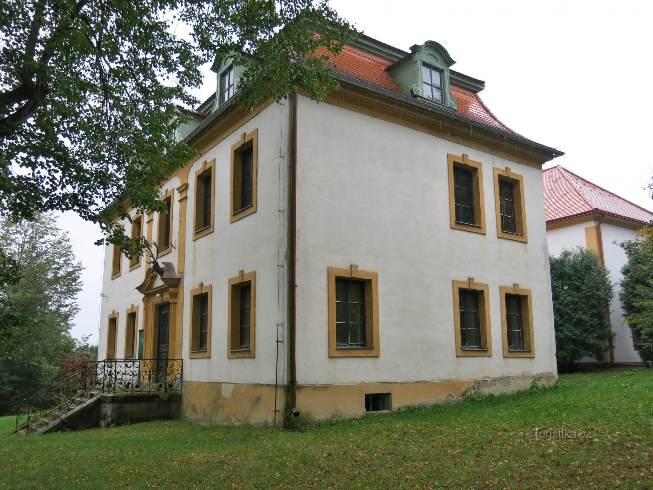 Bouzov - lesovna Jägerhaus