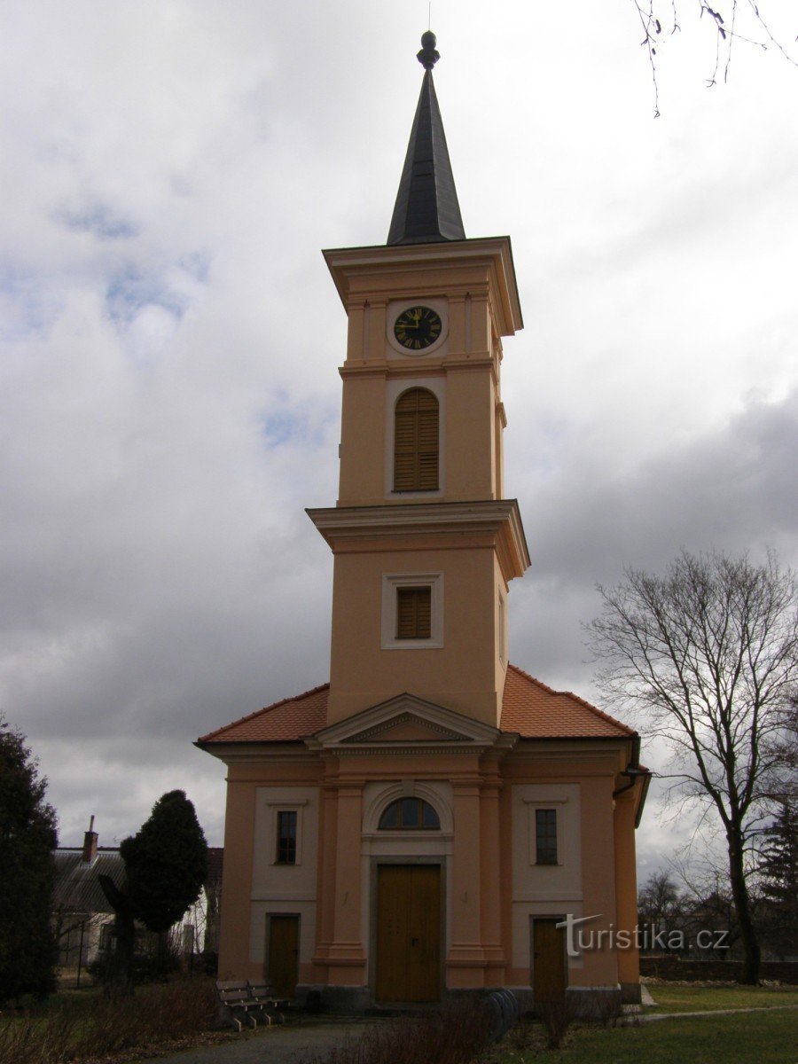 Černilov - bývalý kostel evangelíků