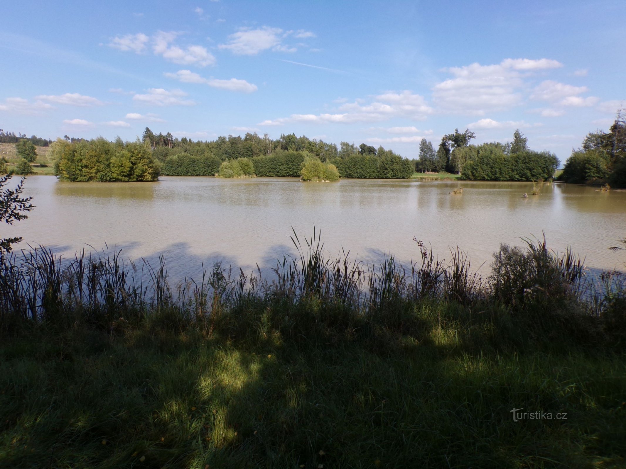 Chmelařův rybník (Mezilečí, 8.9.2021)