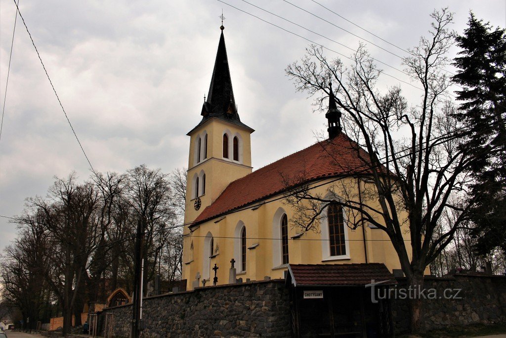 Chotýšany, kostel sv. Havla