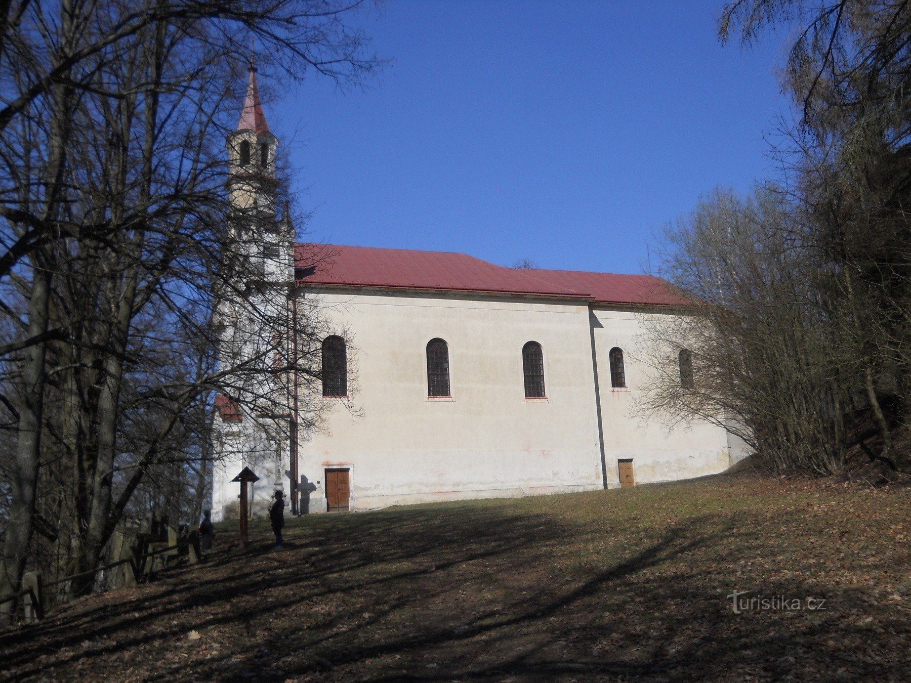 Cizkrajov - poutní kostel Panny Marie Montserratské