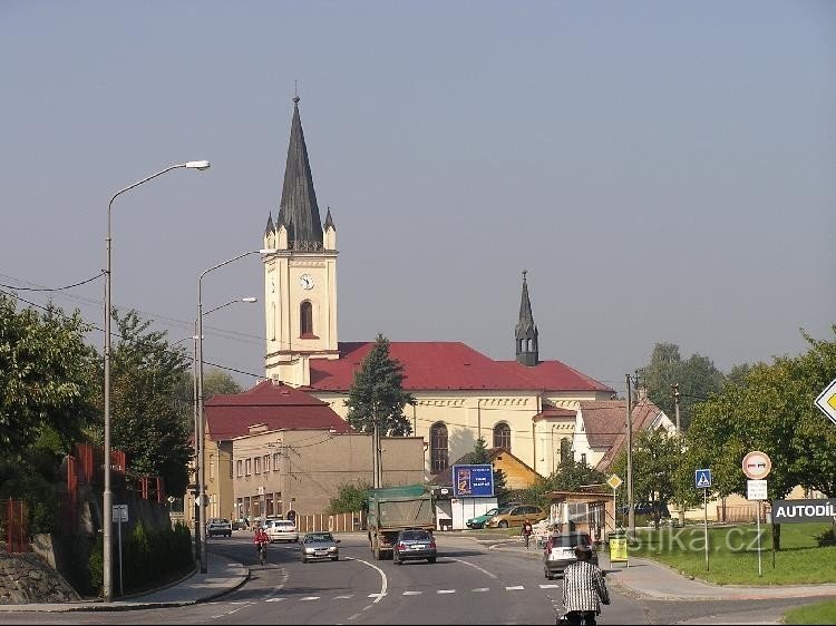 Dětmarovice: Dětmarovice - jedna ze dvou dominant města