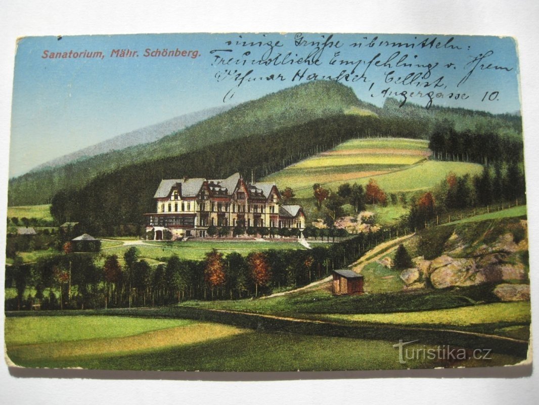 dobová pohlednice