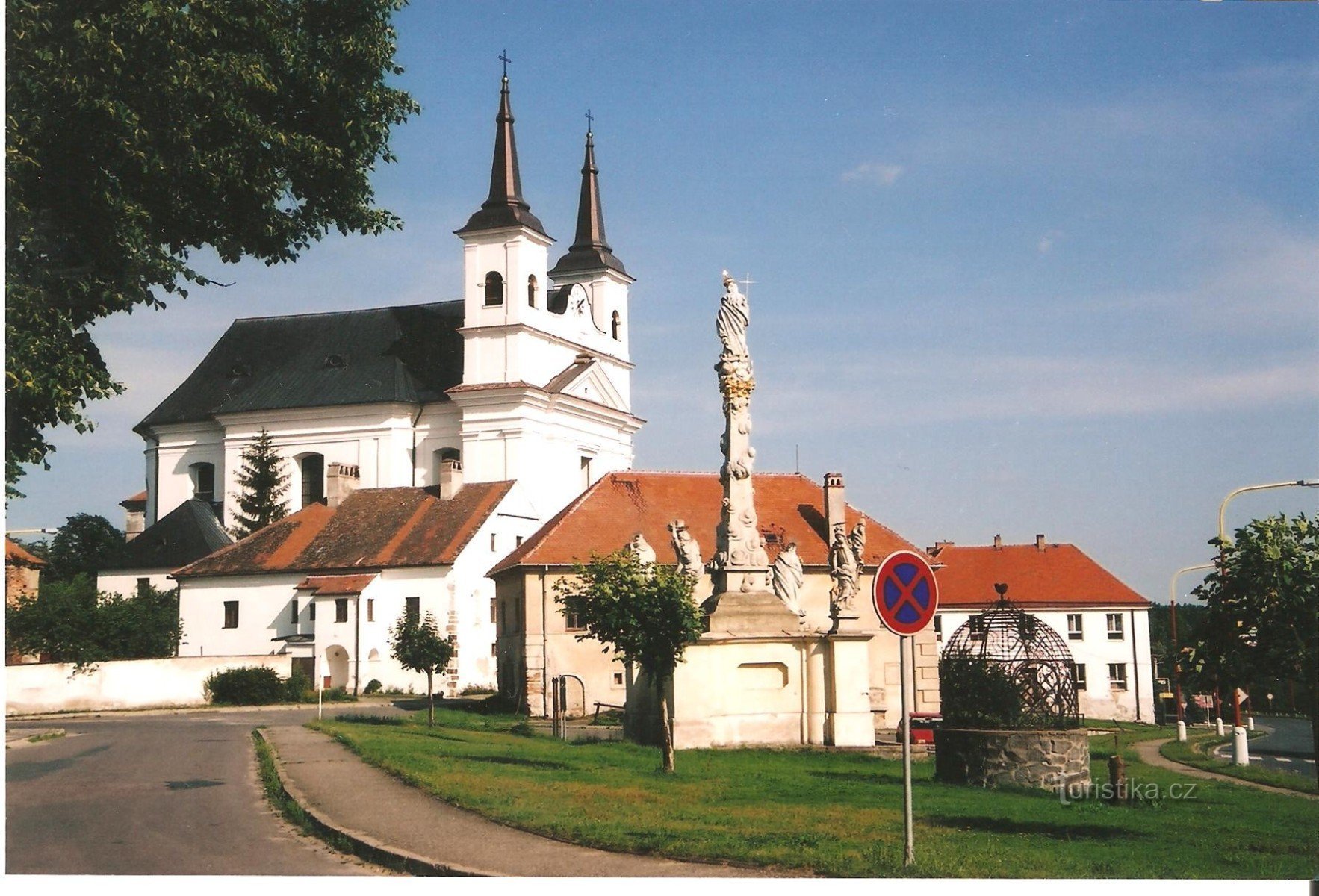 Drnholec - historická část městyse