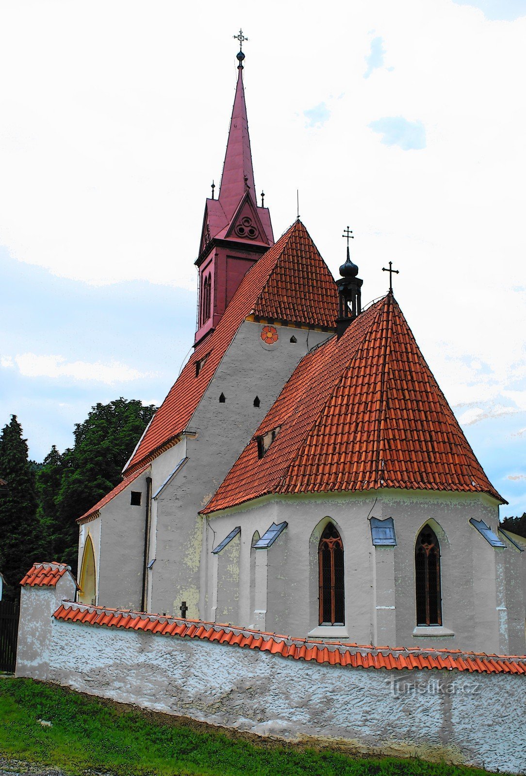 gotický klenot v Zátoni