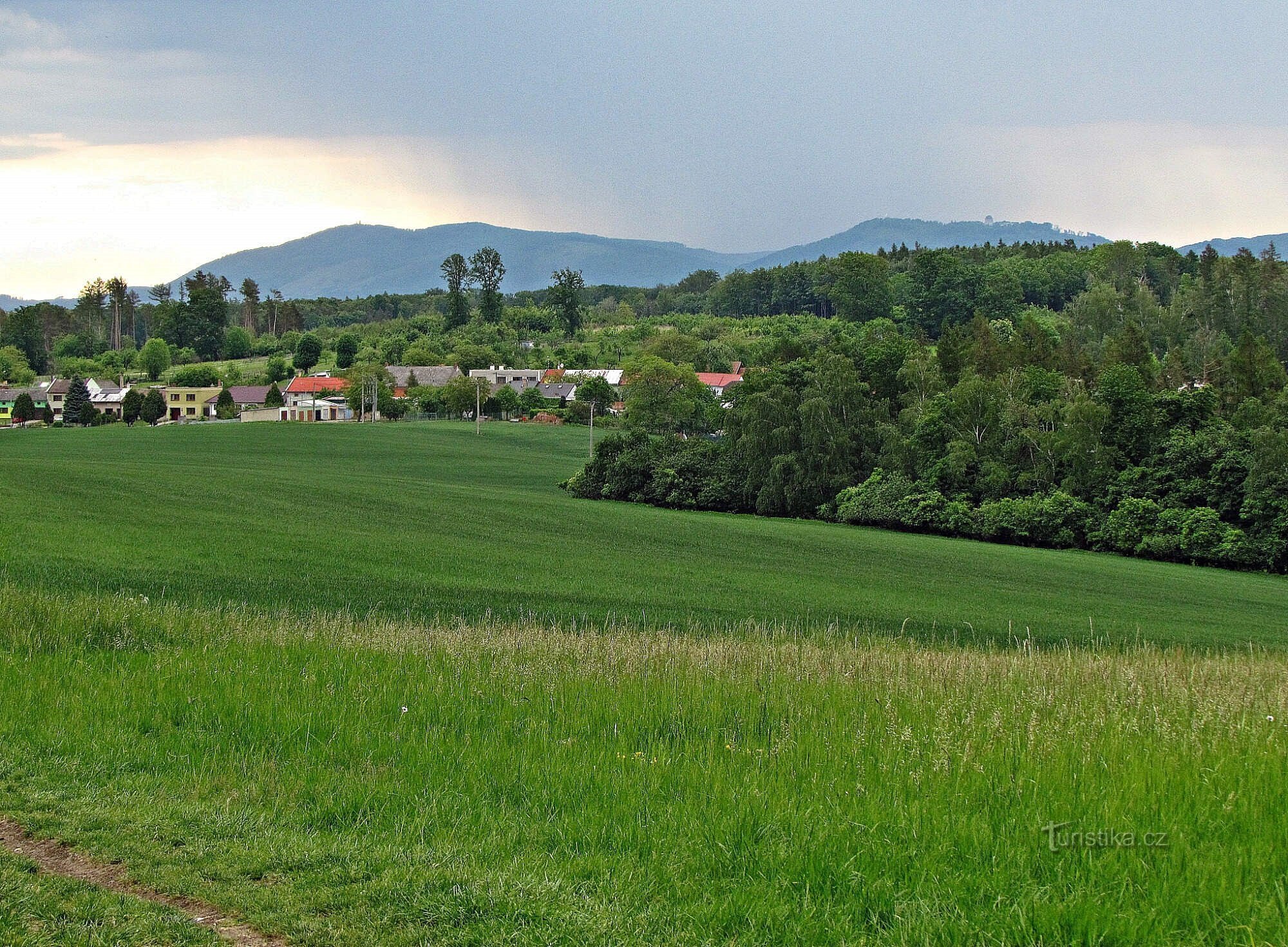 Hanácká obec Karlovice