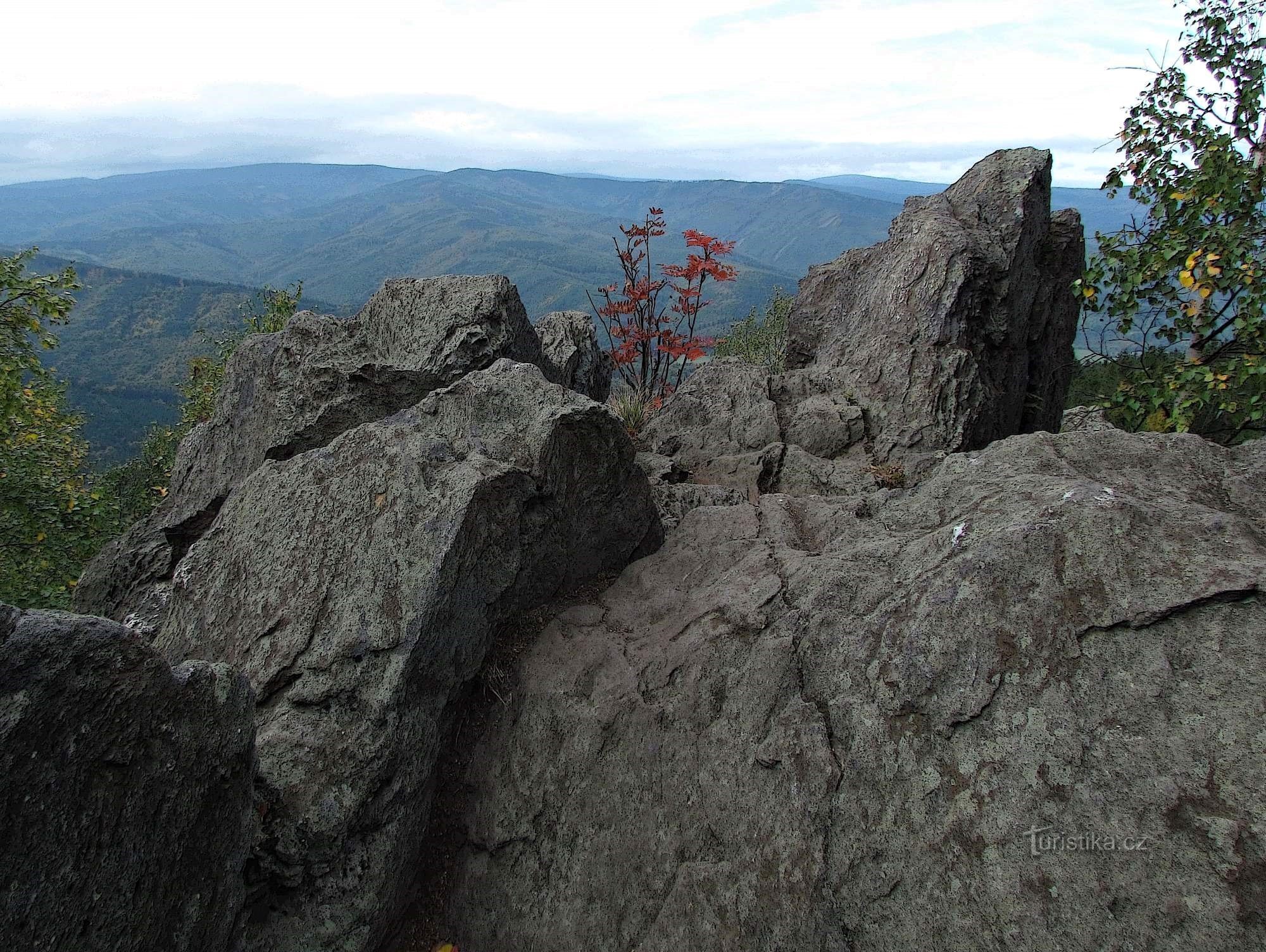 Jesenické skalní vyhlídky - 7.Medvědí kámen