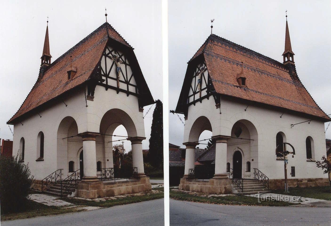 kaple v Pískově