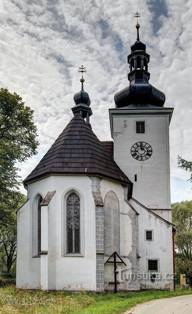 Kostel Narození Panny Marie, Cetviny