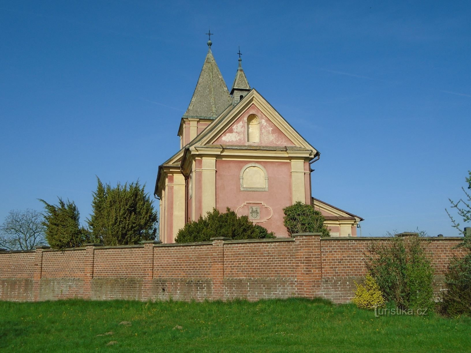 Kostel sv. Jiří (Hrádek, 21.4.2018)