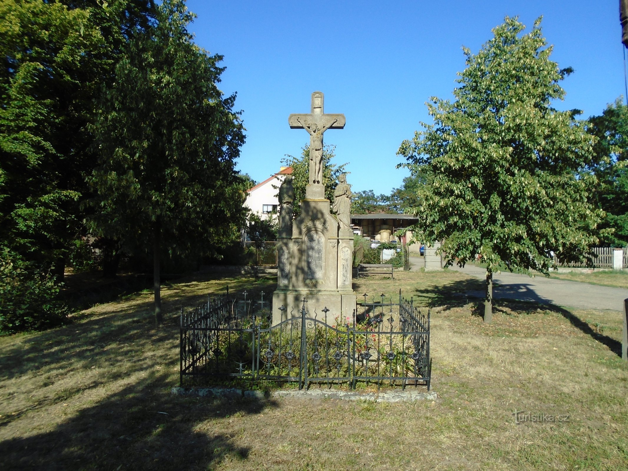 Kříž v Pileticích (Hradec Králové, 6.8.2018)