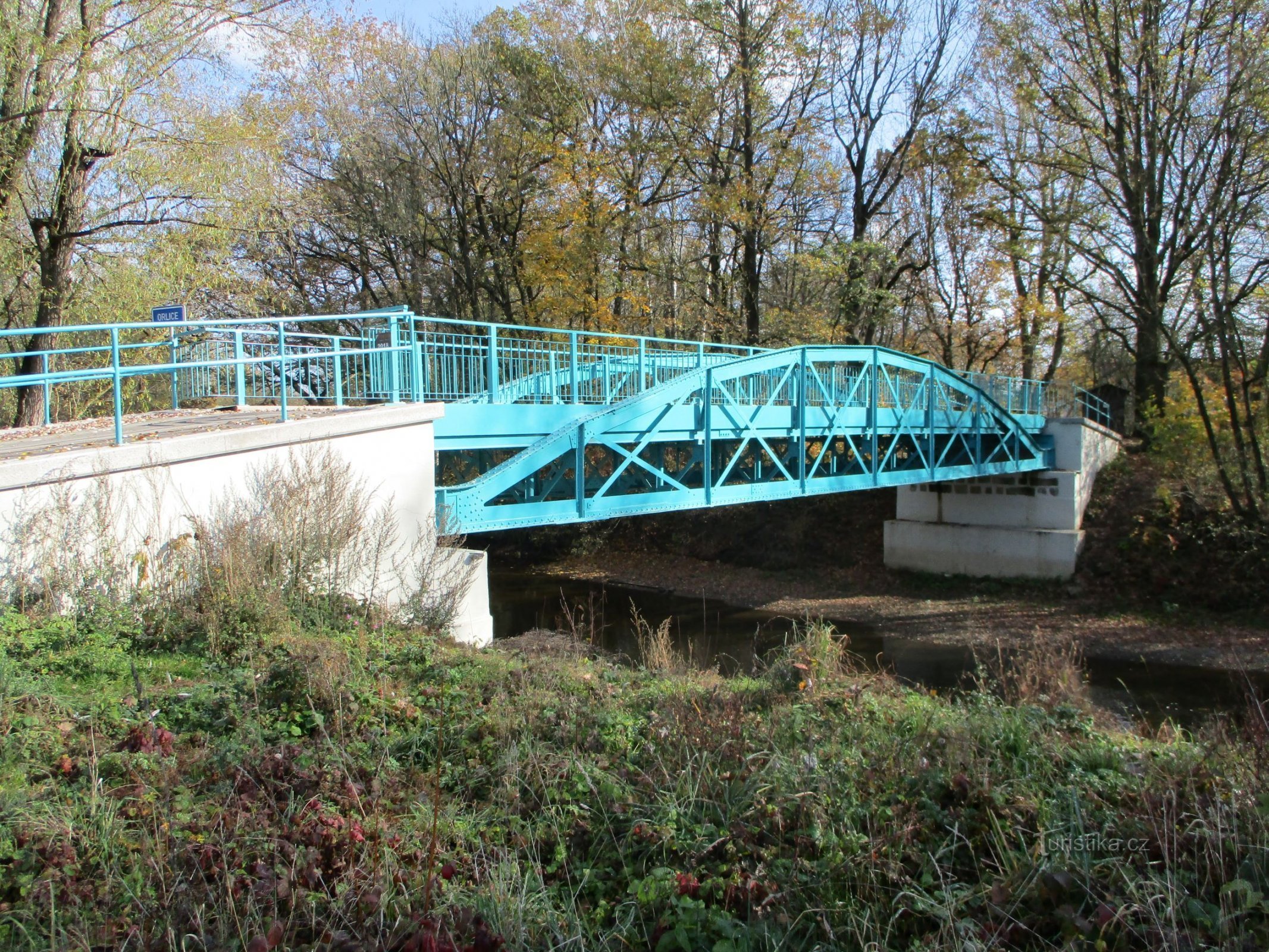Most přes Orlici ve Štěnkově