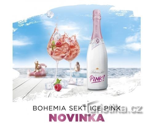 Novinka Bohemia Sekt Ice PiNK dodá létu grády