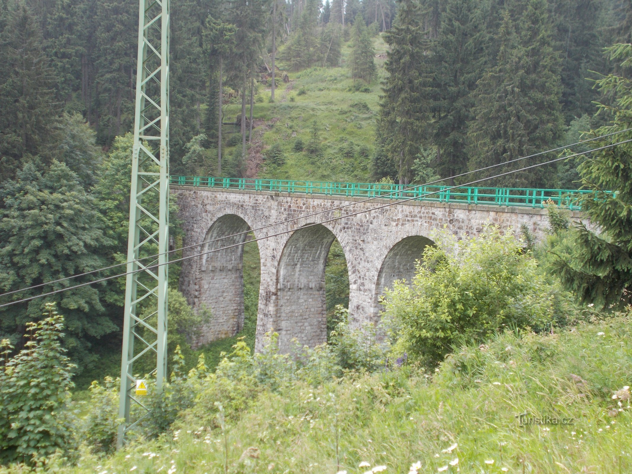 Pernink - železniční viadukt