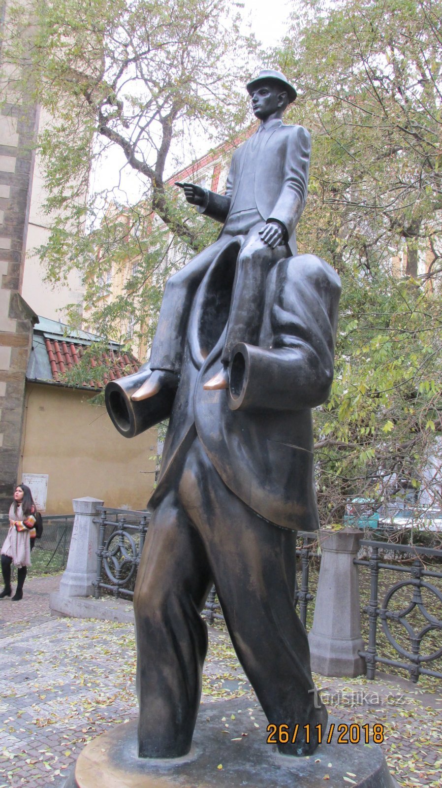 Pomník Franze Kafky
