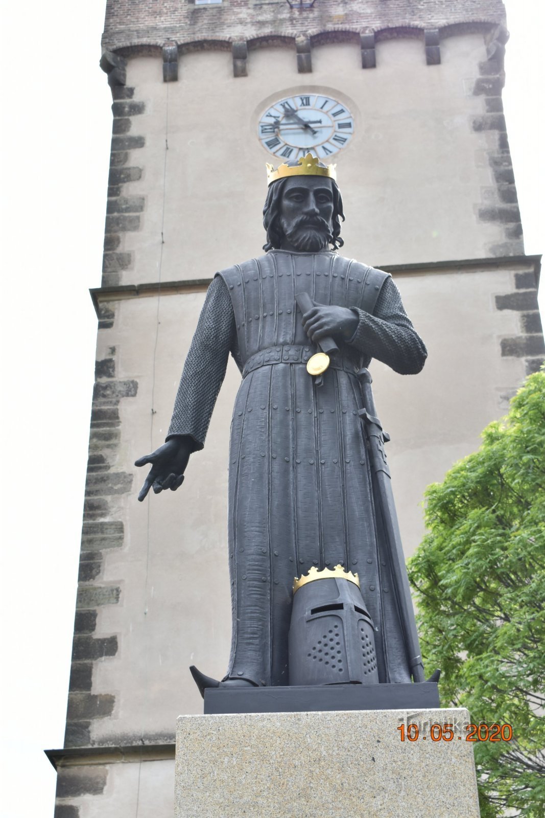 socha Přemysla Otakara II.