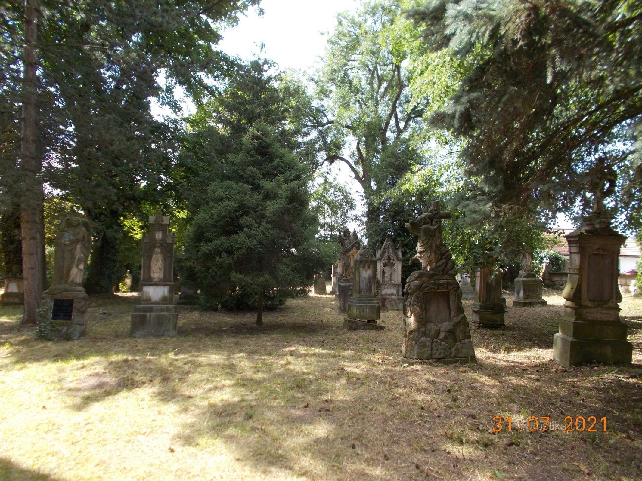 Starý hřbitov v Železnici