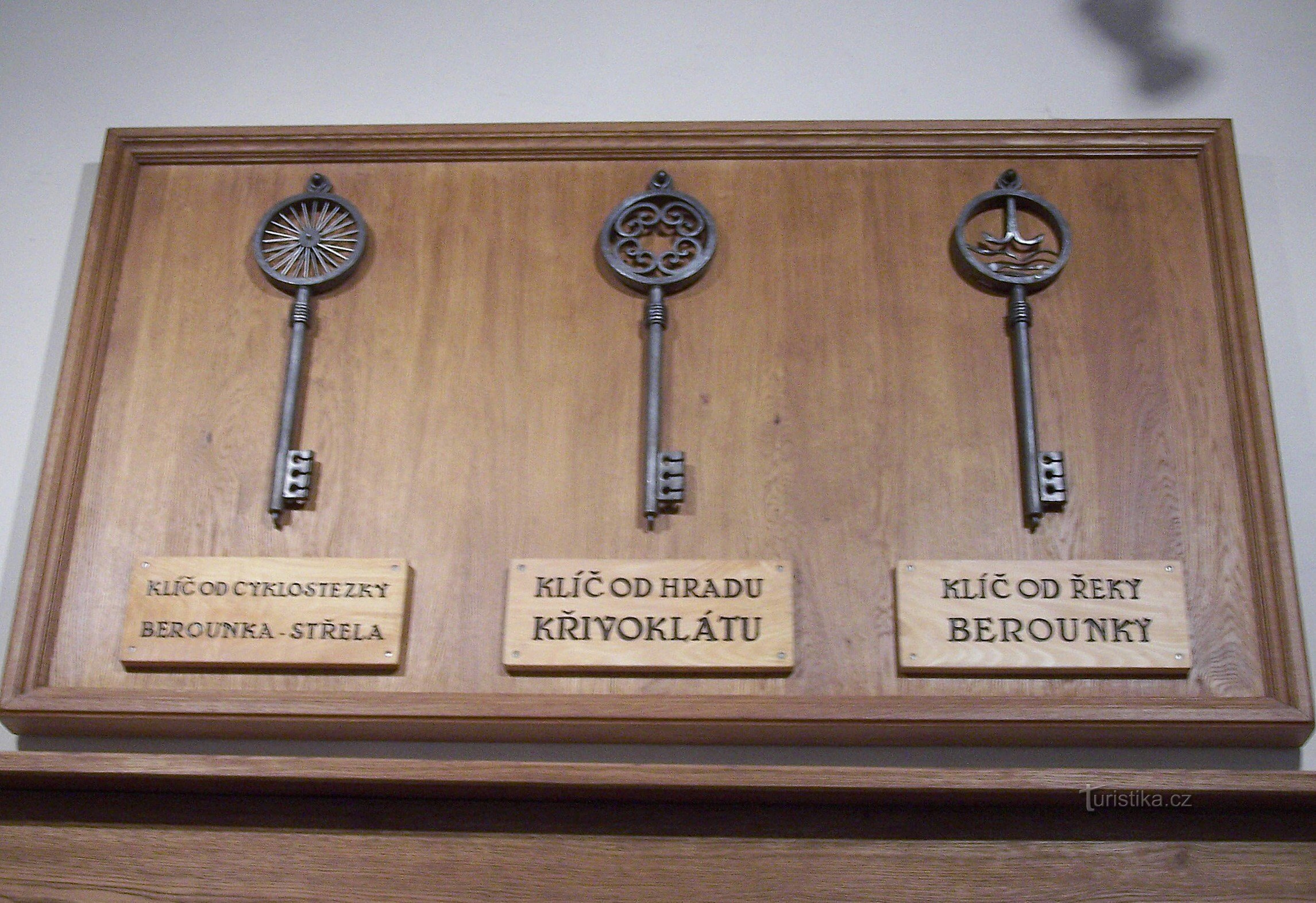 trojice symbolických klíčů