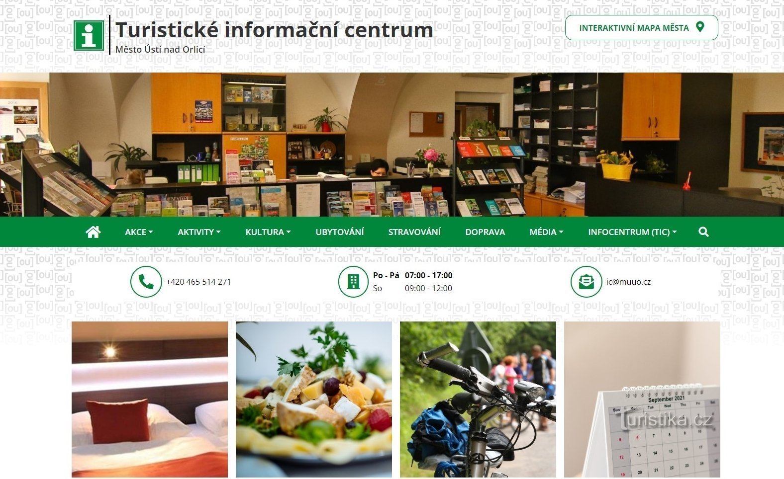 Turistické informační centrum (TIC) města Ústí nad Orlicí
