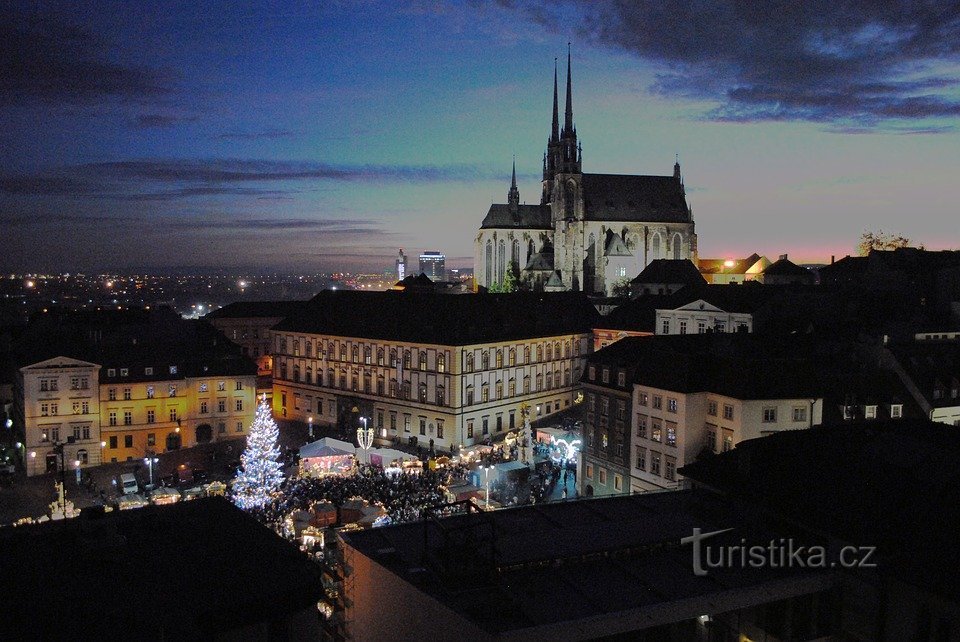 Vánoční trhy, advent - Brno 2021