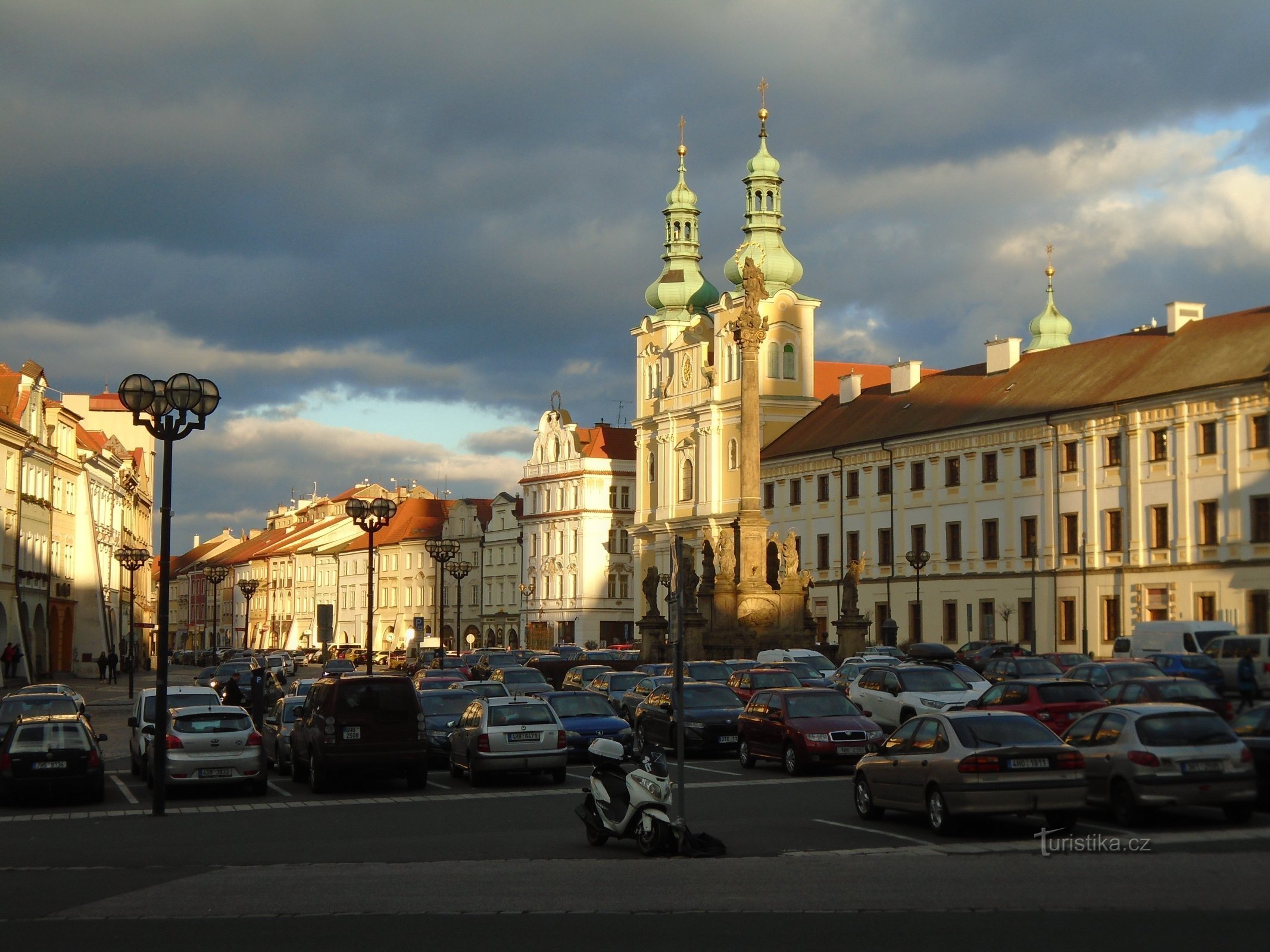 Velké náměstí (Hradec Králové, 7.3.2022)