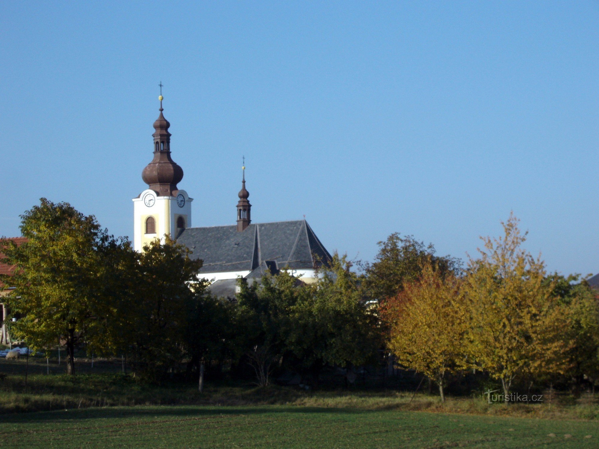 Vilémov - kostel sv.Kateřiny