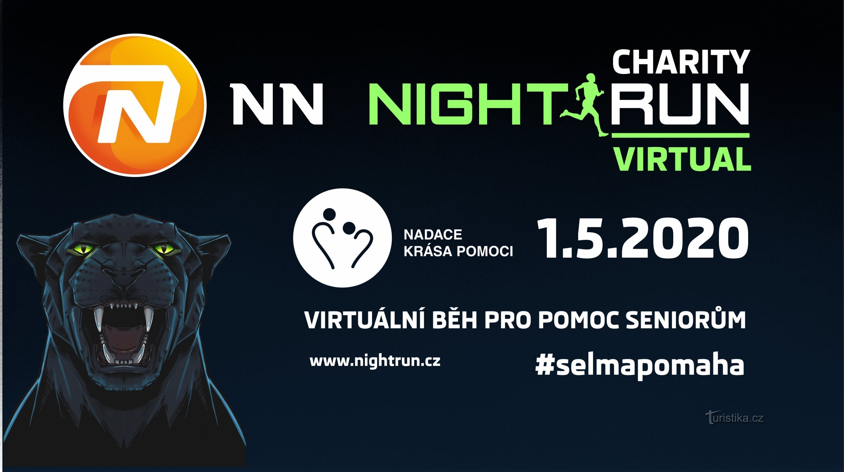 Virtual Charity NN Night Run, charitativní běh pro pomoc seniorům