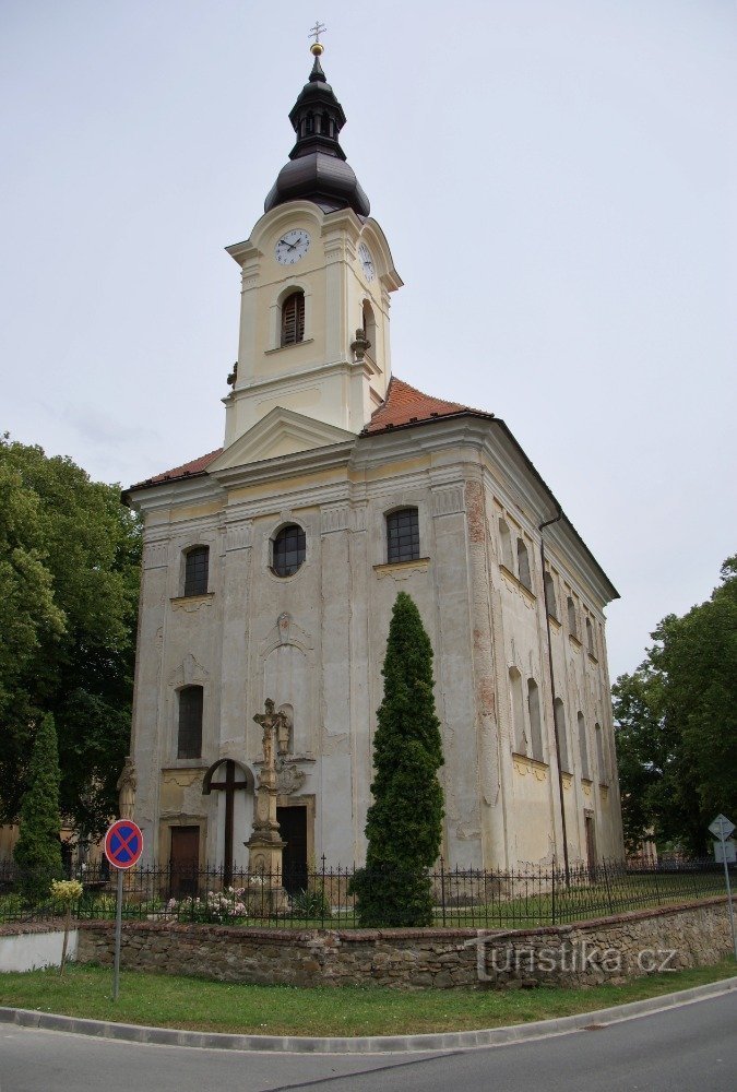 výšovický kostel sv. Vavřince