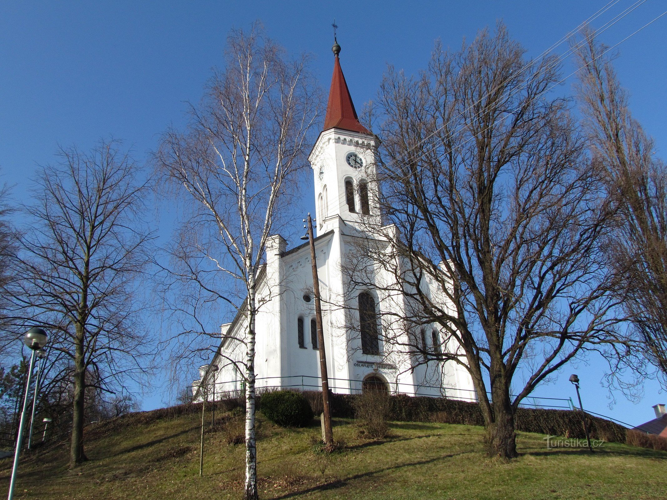 Zádveřice-Raková - evangelický kostel