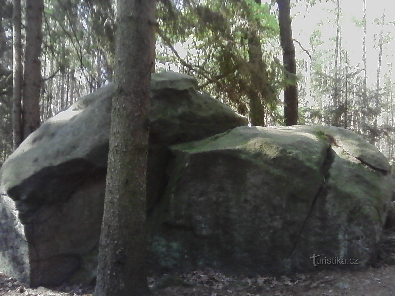 0. Soudný kámen v Kolihovém lese