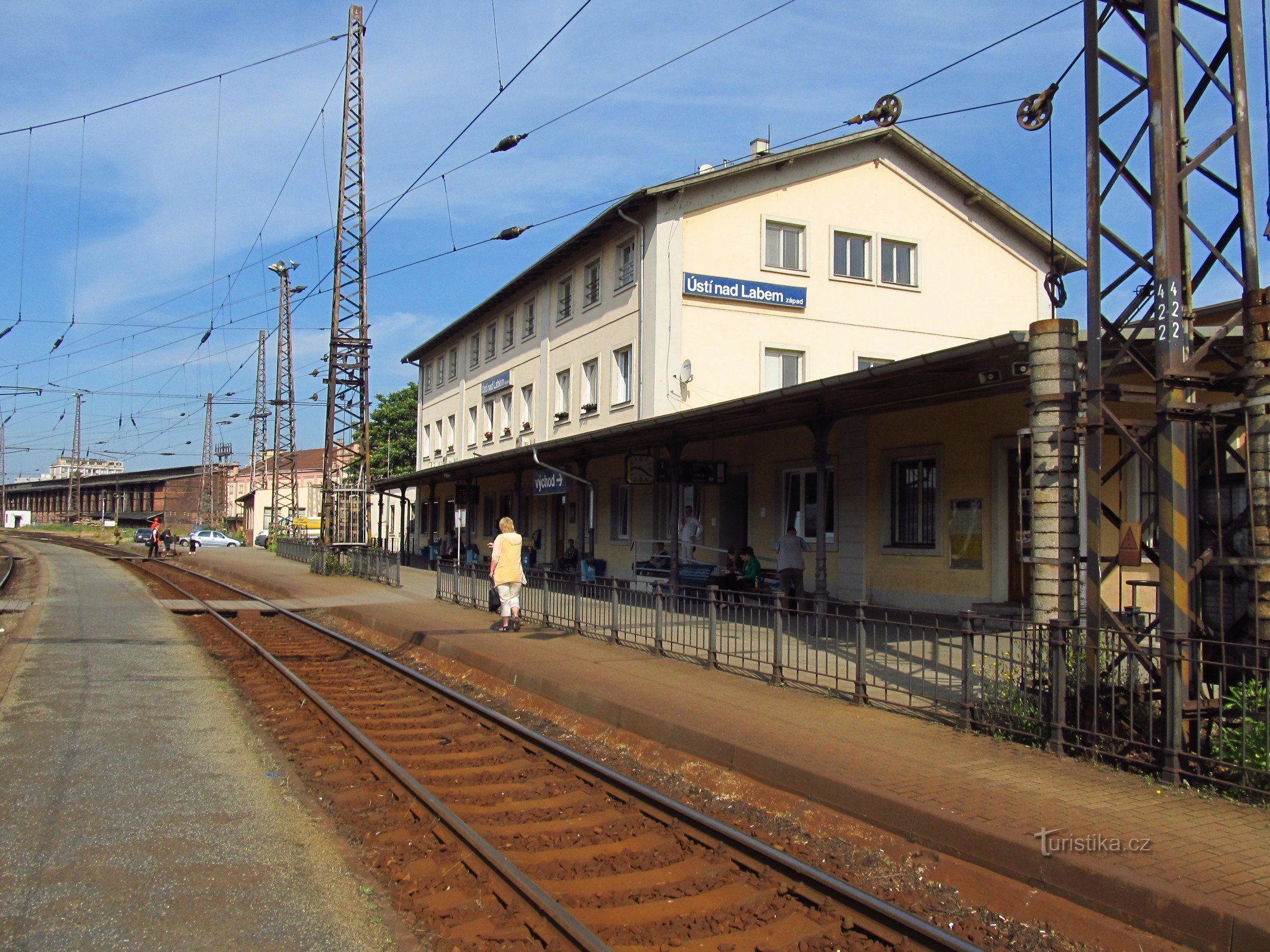 01 Start, Ústí nad Labem västerut