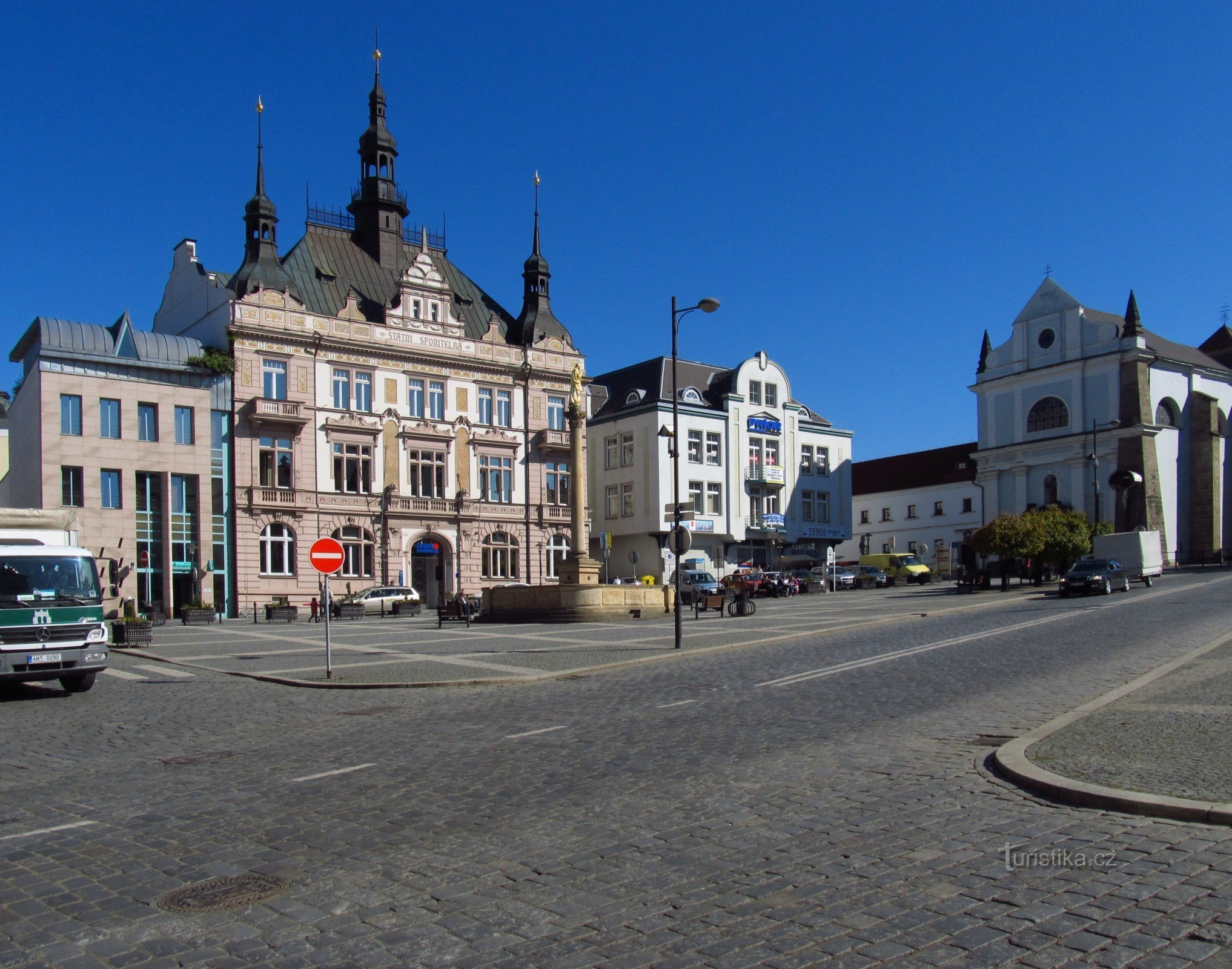 01 Turnov, nám. Tšekin paratiisi