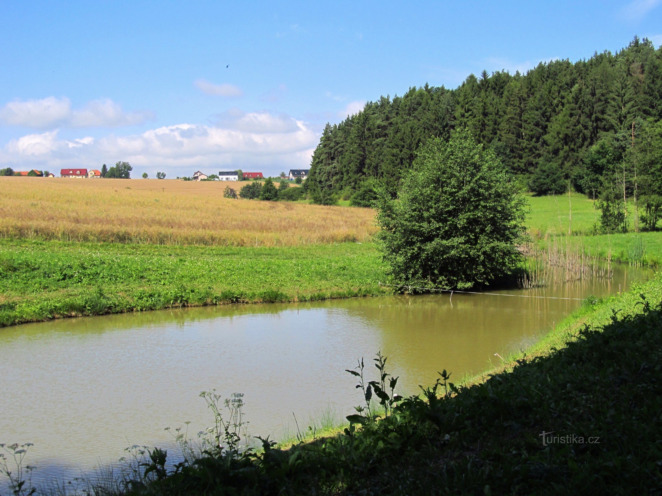 03 Reservoir on the Holínské stream