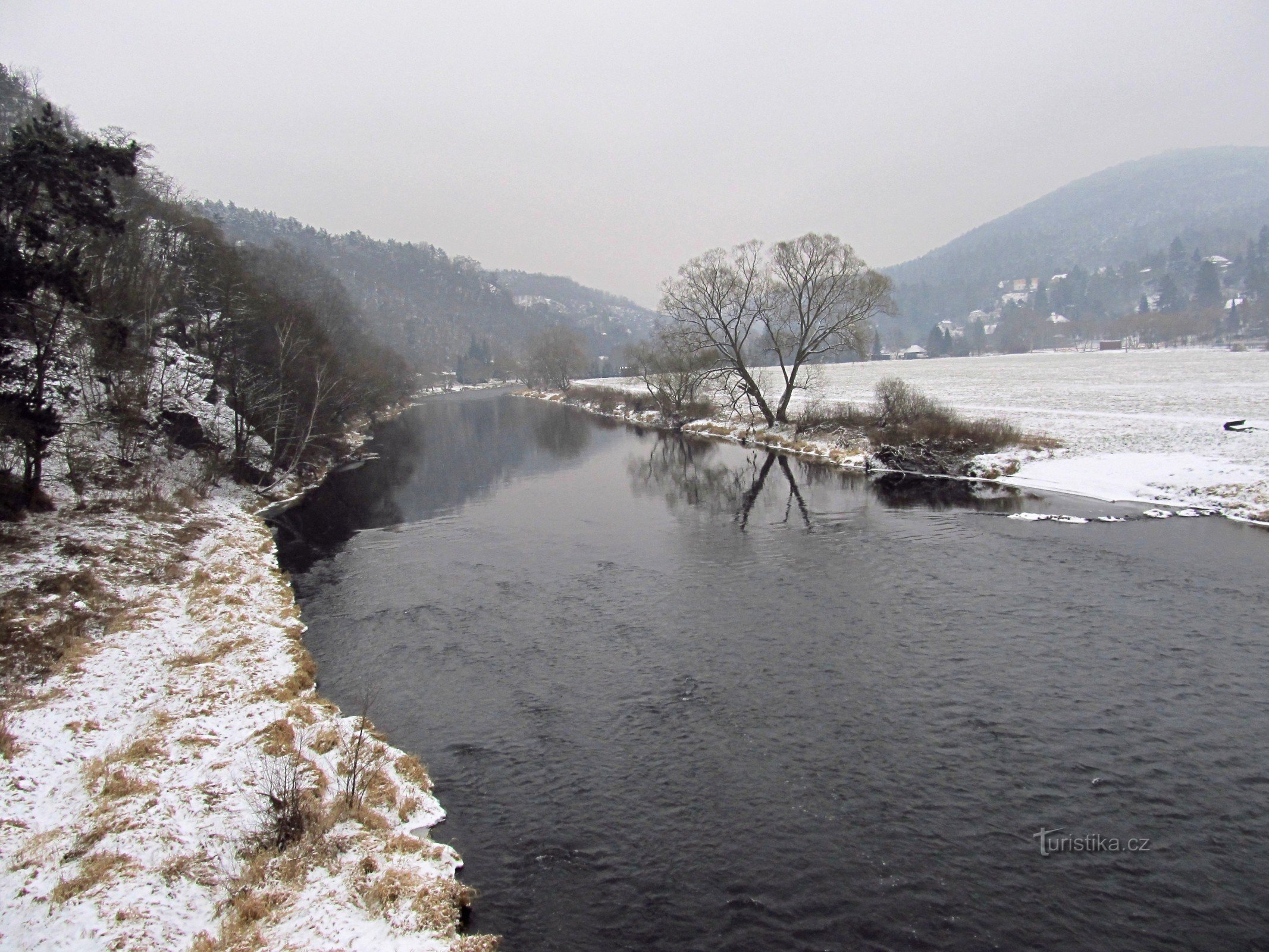 03 Sázava von der Brücke