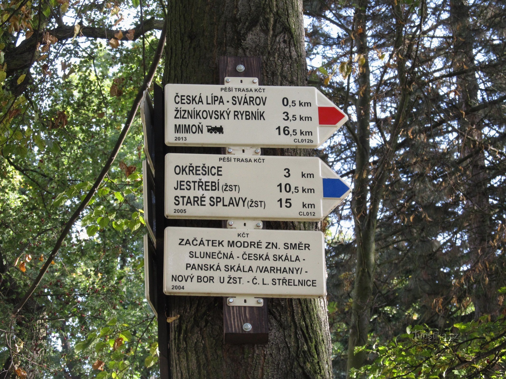 03 Von Česká Lípa auf die rote Straße