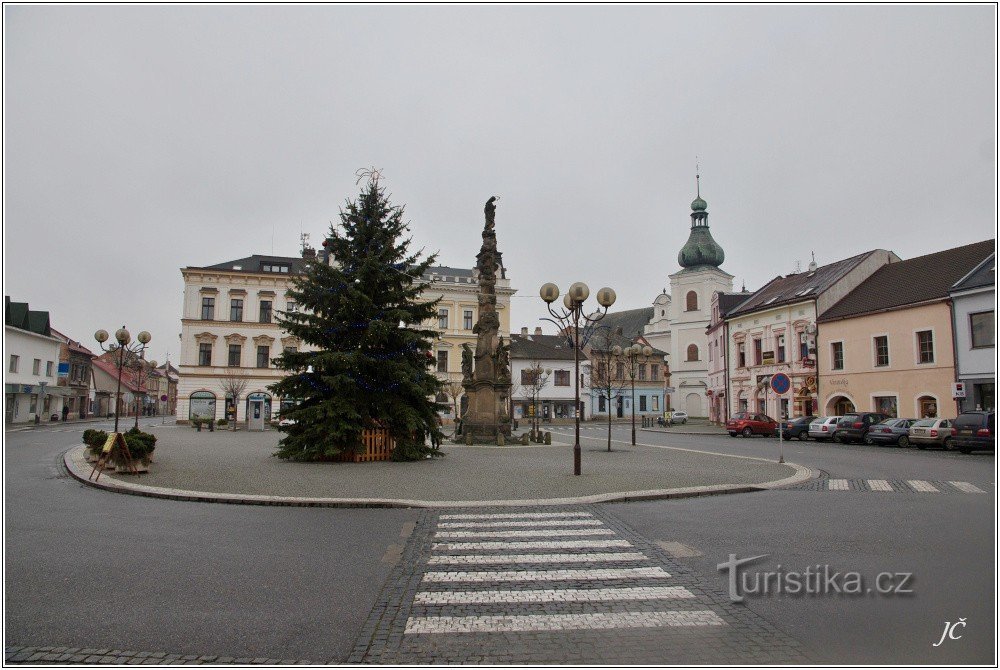 1-Choceň, quadrado