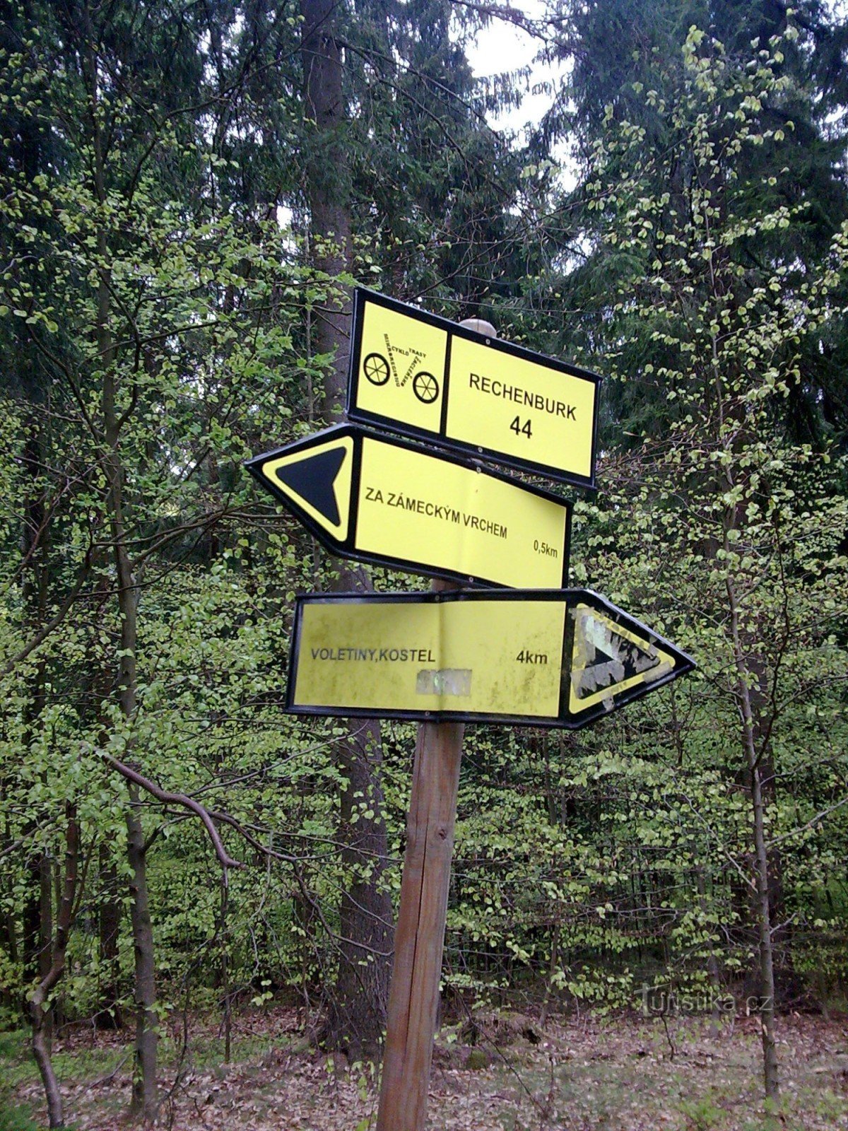 1_ Placa de sinalização de ciclismo