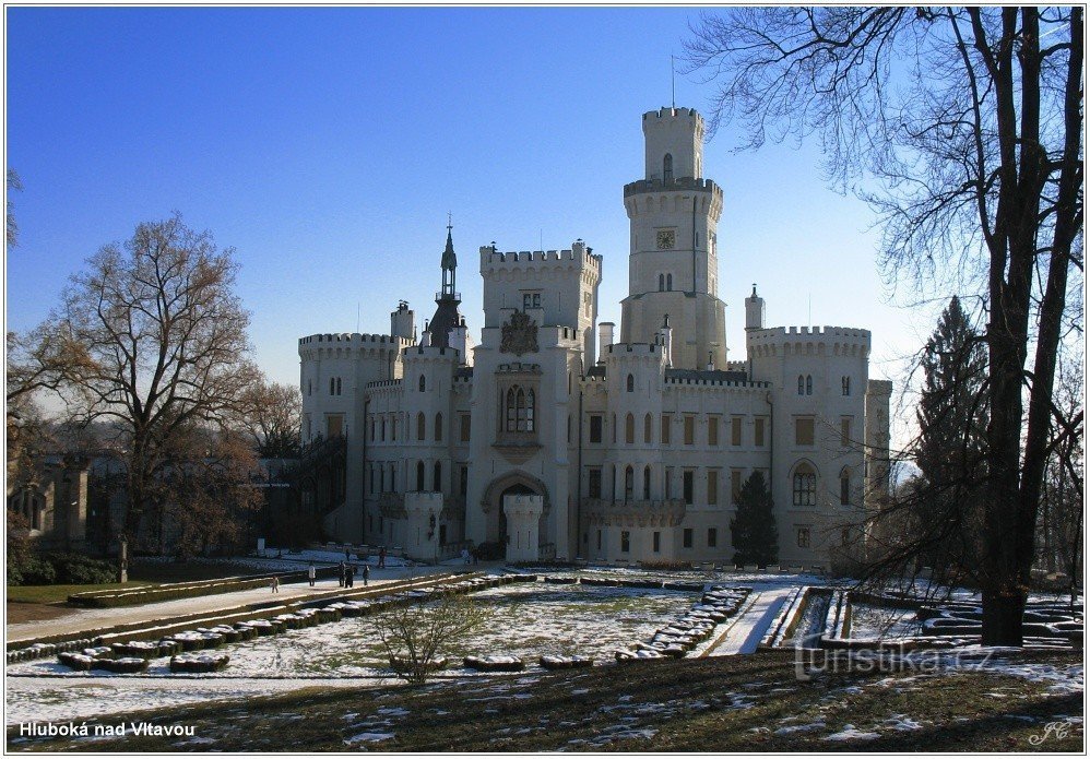 1-Hluboká nad Vltavou, château