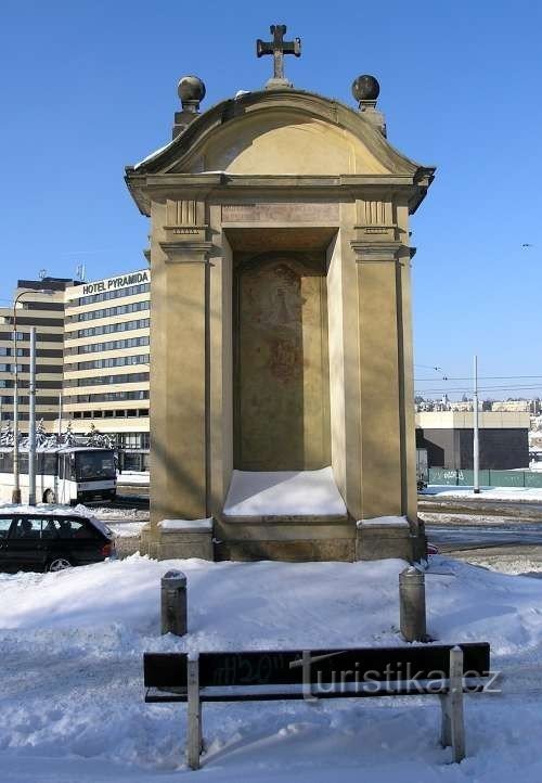 1ère chapelle du chemin de pèlerinage de Loreta à Hájko