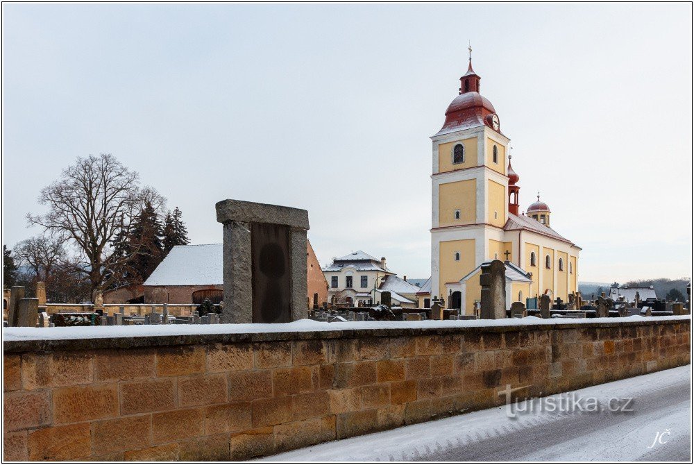 1-Lázně Bělohrad, kościół Wszystkich Świętych