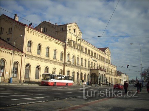 1. Järnvägsstation i Teplice