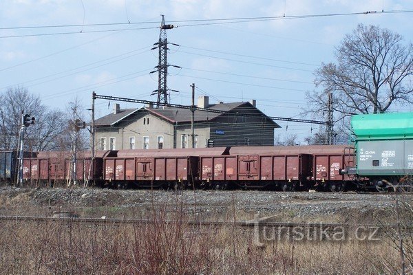 1. Lille station i Světec