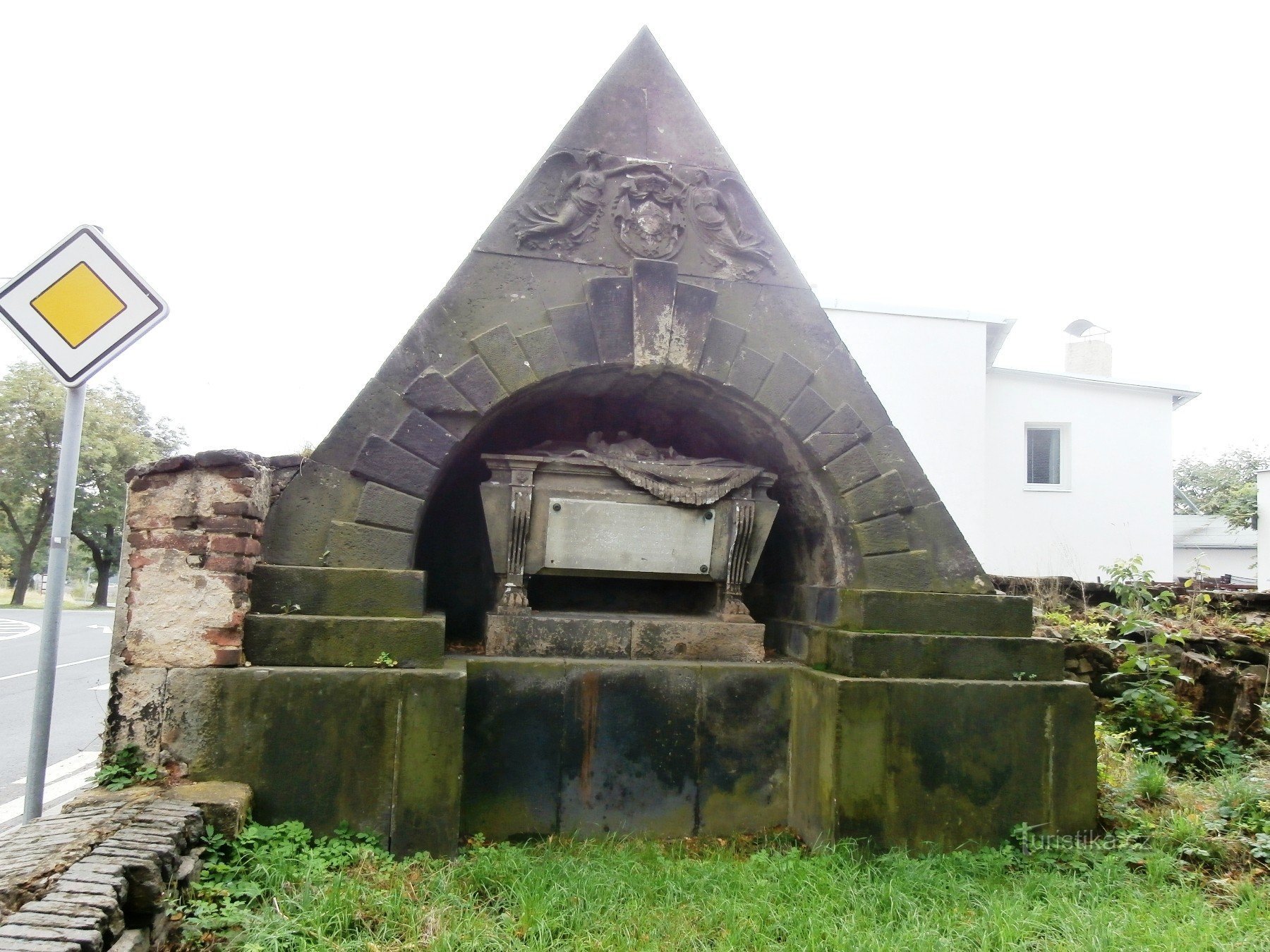 1. Tombstone of Prince de Saxe