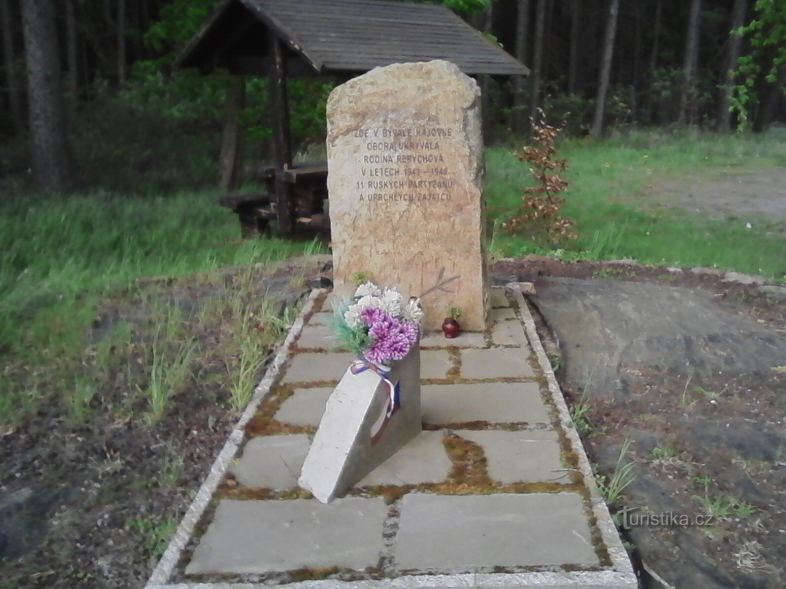 1. Memorial to the heroes on the site of the former game reserve