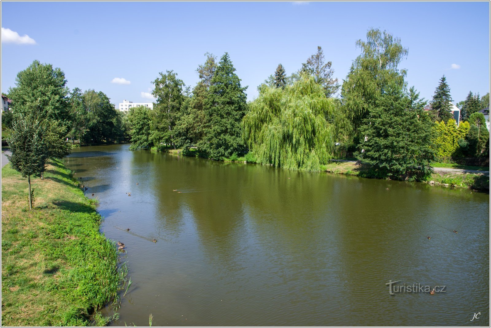 1-Sázava River in Havlíčková Brod