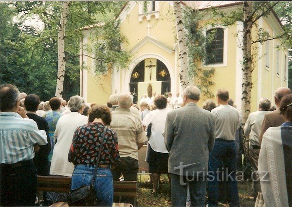 1. Bij de kapel van St. Anna op Annaberg