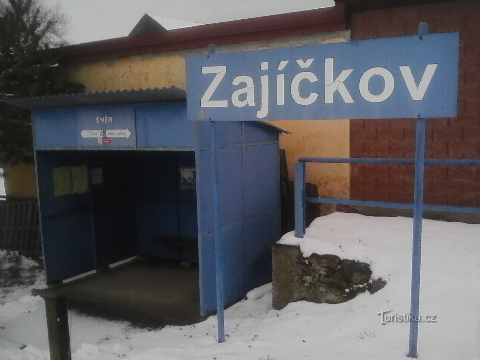 1. Zajíčkov - il punto di partenza dell'escursione odierna.