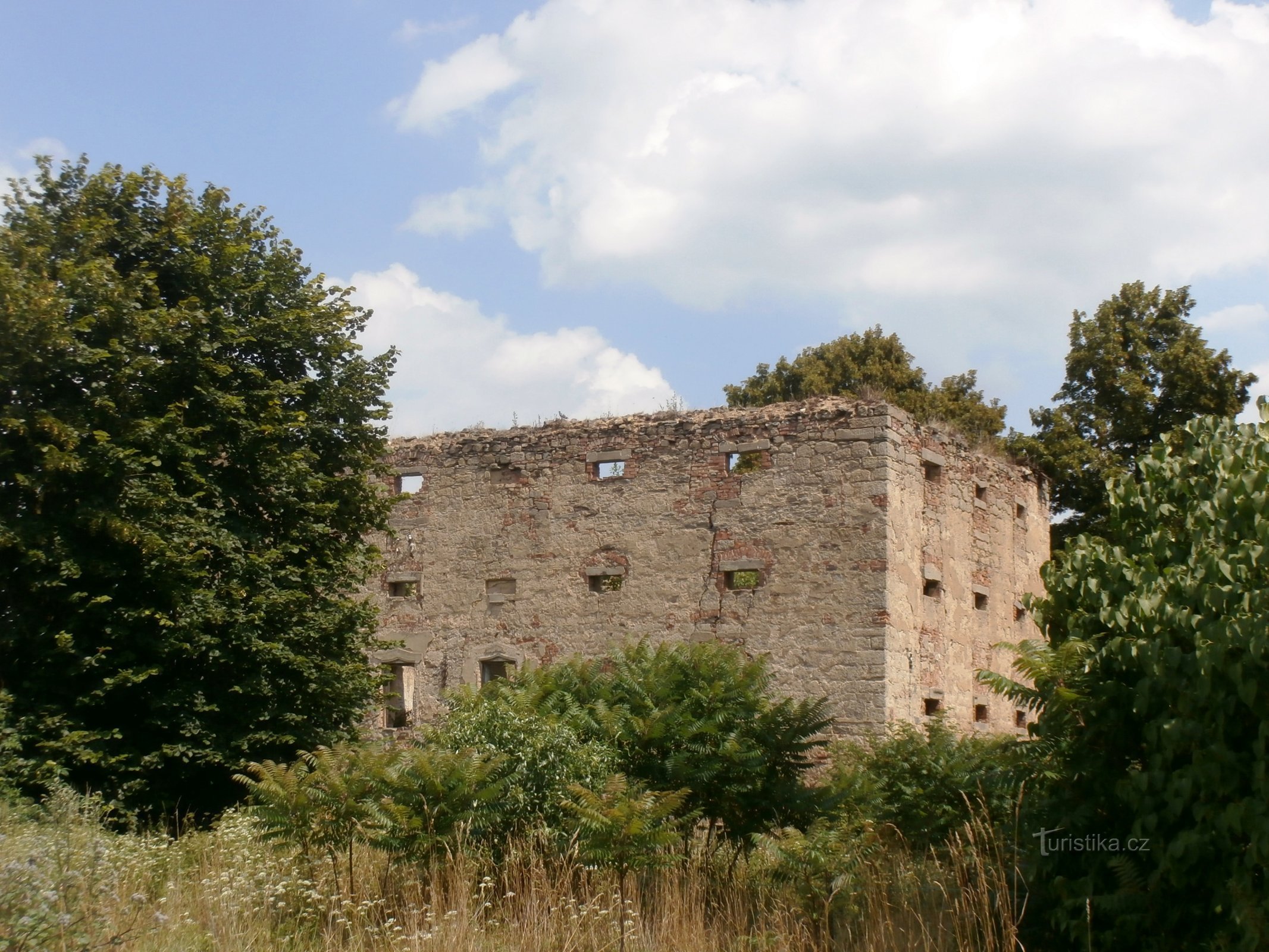 1. Las ruinas del castillo tlusteca