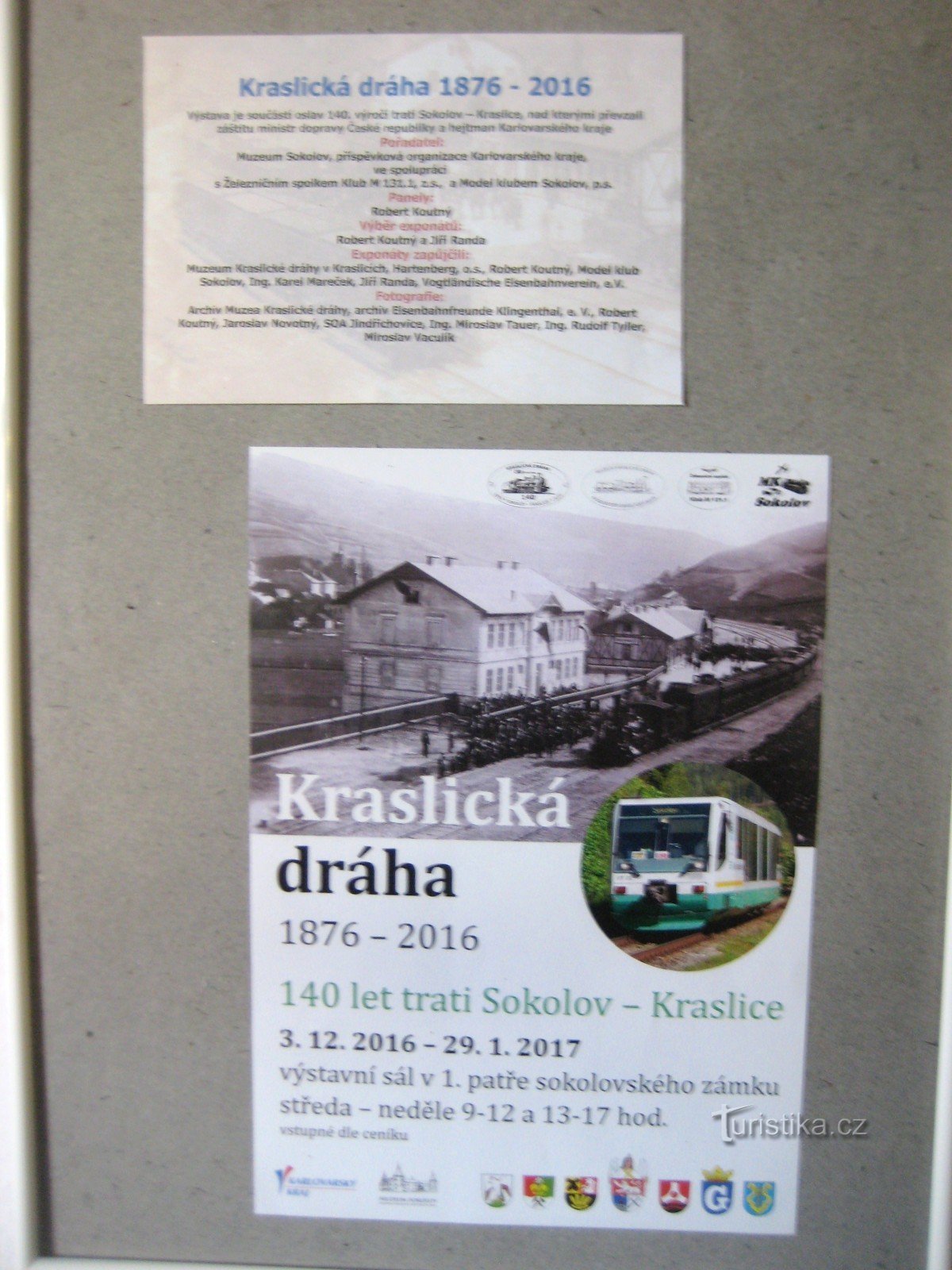 140 years of the Sokolov - Kraslice railway - Sokolov Museum